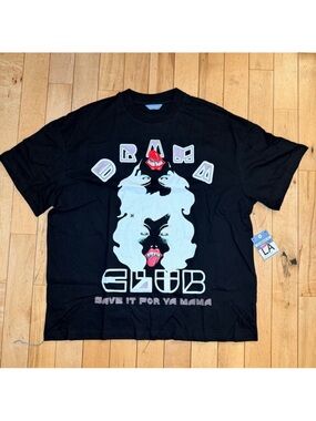 Lifted Anchors Drama Club T-Shirt - Black - XL - NWT